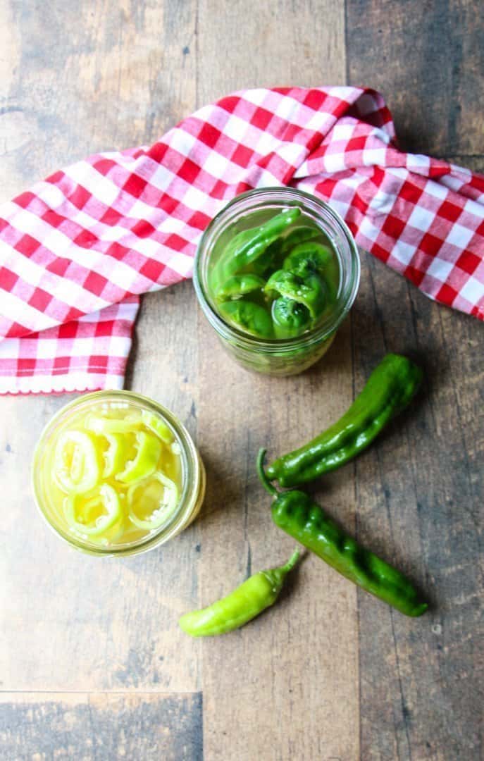 quick pickled peppers